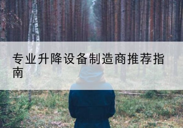 湾沚电动剪叉升降平台厂家-专业升降设备制造商推荐指南